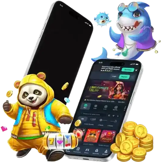 LUCAS777 app download banner with login, register, and online casino games access